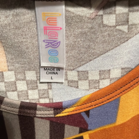 Large Lularoe tunic top, perfect condition! - Picture 3 of 3